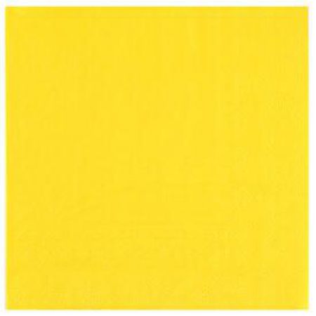 serviette crystal jaune 