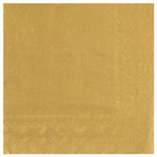 serviette crystal gold 