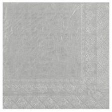serviette crystal argent 