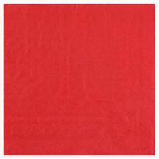 serviette crystal rouge 