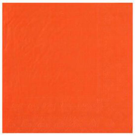 serviette crystal orange 