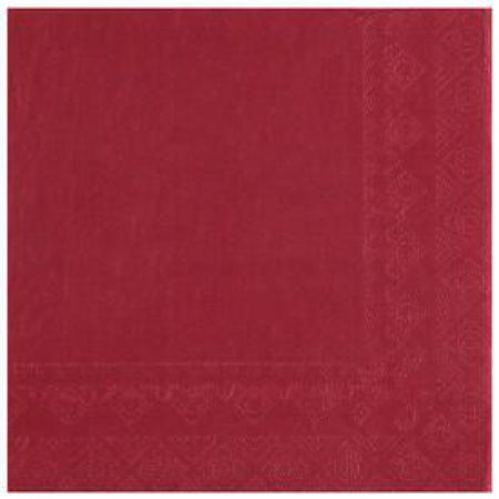 serviette crystal bordeaux 
