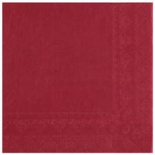serviette crystal bordeaux 