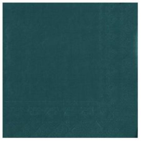 serviette crystal bleu canard 