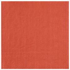 serviette crystal terracotta 