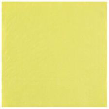 serviette crystal jaune citron 