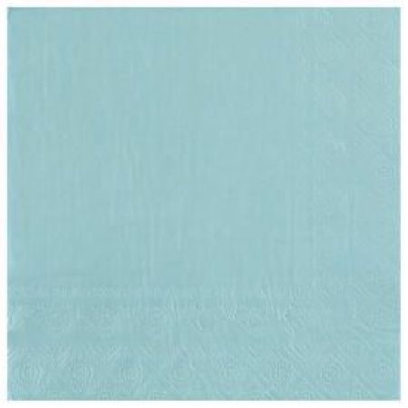 serviette crystal bleu clair 
