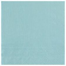 serviette crystal bleu clair 