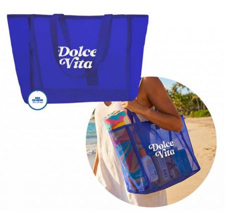 sac de plage dolce vita mesh 