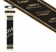 chemin de table leopard anniversaire 