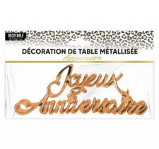 decoration anniversaire leopard 