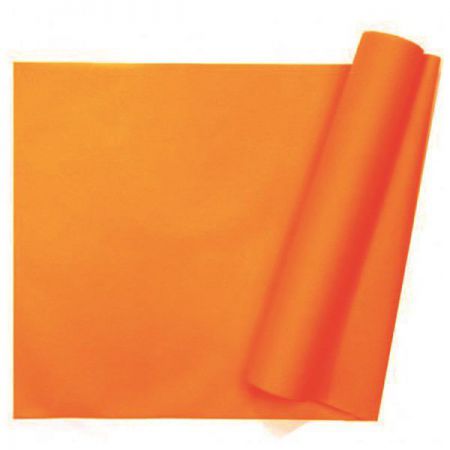 rouleaux orange intisse 29mx10m anniversaire communion mariage fete feudartifice cotillons 