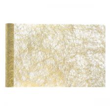 rouleaux or intisse 29cmx10m anniversaire communion mariage fete feudartifice cotillons