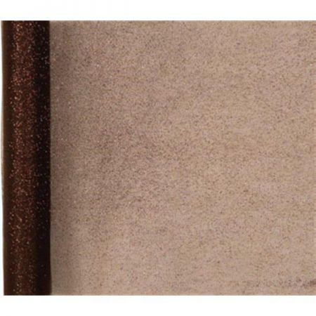chemin de table chocolat paillette 29cmx5m anniversaire communion mariage fete feudartifice cotillons 
