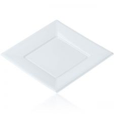 petite assiette carre blanc 12 pcs anniversaire communion mariage fete feudartifice cotillons