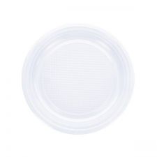 assiette ronde blanc 20 pcs anniversaire communion mariage fete feudartifice cotillons