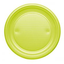 grande assiette ronde vert 20 pcs anniversaire communion mariage fete feudartifice cotillons