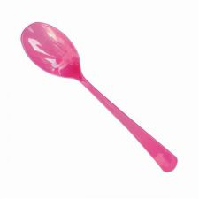 cuilleres fuschia 50 pieces anniversaire communion mariage fete feudartifice cotillons