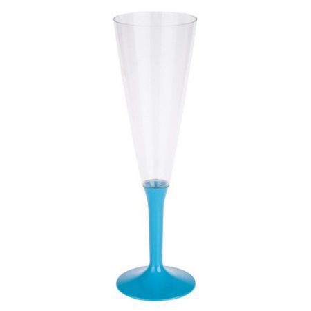 flute a champagne turquoise 