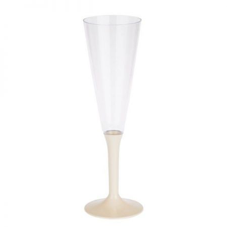 flute a champagne plastique pied champagne 
