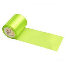 ruban satin vert 5mx60mm anniversaire communion mariage fete feudartifice cotillons 