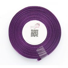 ruban satin rouleau aubergine 25mx6mm anniversaire communion mariage fete feudartifice cotillons 