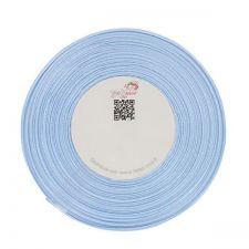 ruban satin rouleau bleu 25mx6mm anniversaire communion mariage fete feudartifice cotillons