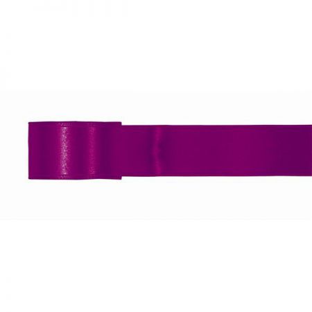 ruban satin rouleau aubergine 5mx25mm anniversaire communion mariage fete feudartifice cotillons 