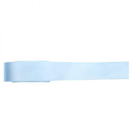 ruban satin rouleau bleu 5mx25mm anniversaire communion mariage fete feudartifice cotillons 