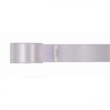 ruban satin rouleau blanc 5mx25mm anniversaire communion mariage fete feudartifice cotillons
