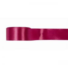 ruban satin rouleau fushia 5mx25mm anniversaire communion mariage fete feudartifice cotillons
