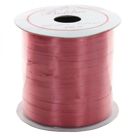 bolduc 100mx5mm rouge anniversaire communion mariage fete feudartifice cotillons 