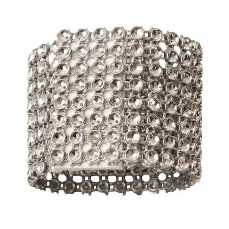 rond de serviette 4 pcs anniversaire communion mariage fete feudartifice cotillons 