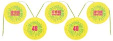 joyeux anniversaire fete rire amusement banderole flags carton rond impression 40 ans jetable decoration promotion qualite theme 8