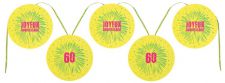 joyeux anniversaire fete rire amusement banderole flags carton rond impression 60 ans jetable decoration promotion qualite theme