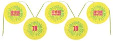 joyeux anniversaire fete rire amusement banderole flags carton rond impression 70 ans jetable decoration promotion qualite theme