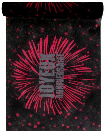 joyeux anniversaire fete rire amusement chemin de table couleur nouveau jetable decoration tissu rouleau promotion qualite theme 5 