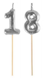 joyeux anniversaire fete rire amusement pique bougies paraffine impression annee chiffres 18 jetable decoration promotion qualite theme