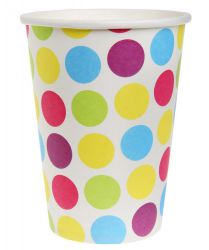 gobelet carton multicolore jetable fete amusement salle table mariage anniversaire 2