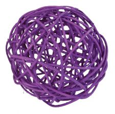 boule rotin assortiment ronde couleur table decoration fete anniversaire mariage amusement classe marque place invite 4 