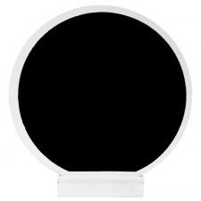 marque table ardoise ronde support bois blanc fete amusement decoration magnifique 3