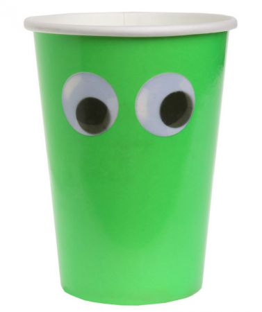 gobelet boire fete yeux rigolos ambiance table invite heureux 2 