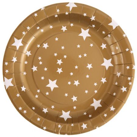 assiette decoration table fete ceremonie amusement etoile 10 