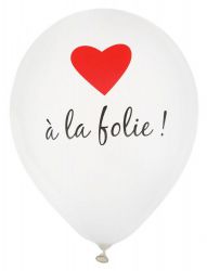 ballon baudruche banderole libre or marque invite pique bois gobelet assiette carton rond serviette chemin table coeur valentin saint mariage gobelet boire fete