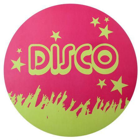 set serviette disco theme fete ceremonie table decoration 