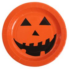 70306 12 orange halloween peur nuit assiette champignon boule verre disco facettes tenture plastique brillant mat serviette disco theme fete ceremonie table