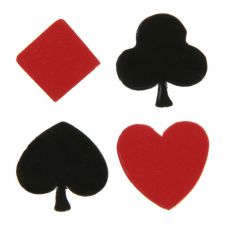 70284 7 rouge confettis poker decoration table marque table fete ceremonie invite