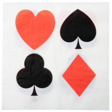70287 1 blanc serviette gobelet marque place boule plexi fete ceremonie poker set table decoration couleur ami amisement