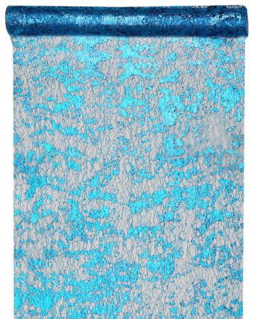 4721 8 turquoise chemin table decoration fete ceremonie invite salle or argent pas cher beau 
