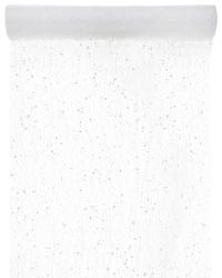 4583 1 blanc neige chemin table decoration fete ceremonie invite salle or argent pas cher beau